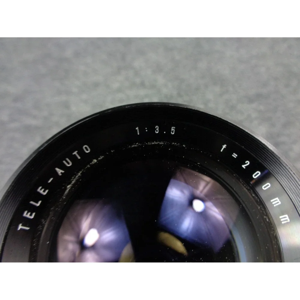 Vintage Tokina Tele f=200mm 1:3.5 Auto Telephoto Camera Lens Excellent